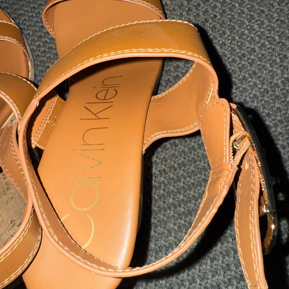 Calvin Klein Women's Brown Sandals